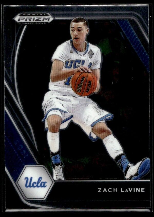 2021 Panini Prizm Draft Picks UCLA Bruins #80 Zach LaVine