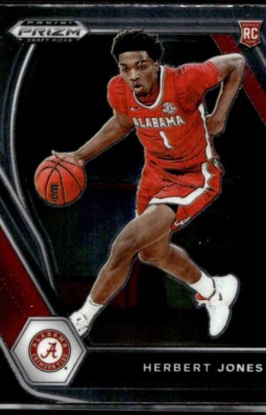 _10 2021 Panini Prizm Draft Picks Alabama Crimson Tide #33 Herbert Jones RC Rookie