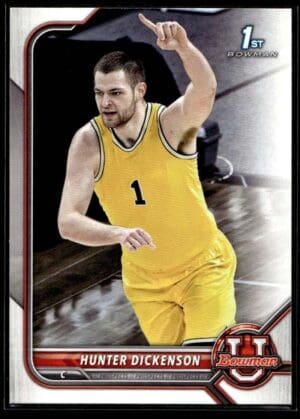 2002 Bowman University  #77 Hunter Dickenson