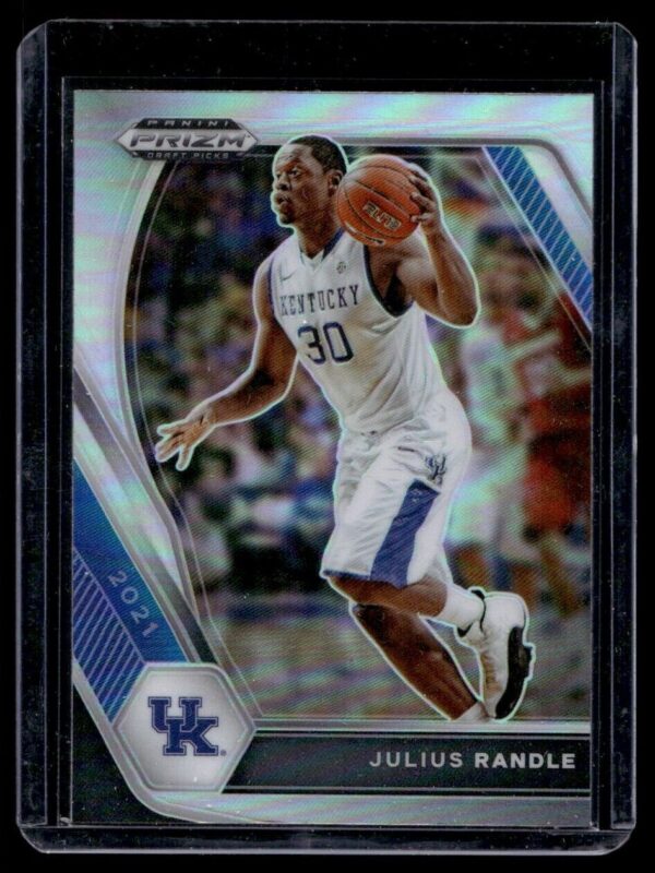 2021 Panini Prizm Draft Picks New York Knicks #75 Julius Randle Holo
