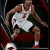 2021 Panini Prizm Draft Picks Arkansas Razorbacks #11 Moses Moody RC Rookie