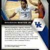 2021 Panini Prizm Draft Picks Kentucky Wildcats #24 Brandon Boston Jr. RC Rookie