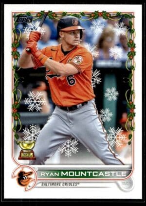 _10 2022 Topps Holiday Baltimore Orioles #HW45 Ryan Mountcastle