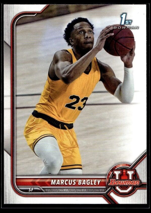 2002 Bowman University  #65 Marcus Bagley