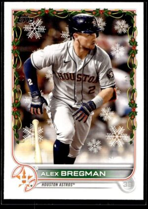 _10 2022 Topps Holiday Houston Astros #HW193 Alex Bregman