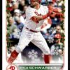 2022 Topps Holiday Philadelphia Phillies #HW99 Kyle Schwarber