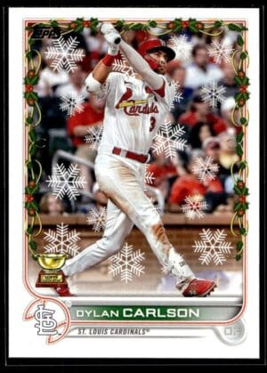 2022 Topps Holiday St. Louis Cardinals #HW57 Dylan Carlson