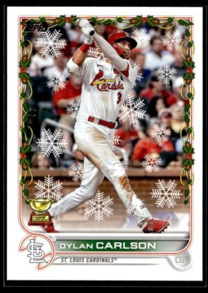 2022 Topps Holiday St. Louis Cardinals #HW57 Dylan Carlson