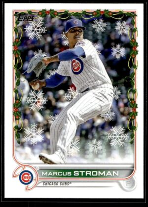 2022 Topps Holiday Chicago Cubs #HW156 Marcus Stroman