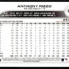 2022 Topps Holiday New York Yankees #HW138 Anthony Rizzo