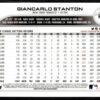 2022 Topps Holiday New York Yankees #HW102 Giancarlo Stanton