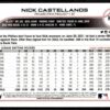 2022 Topps Holiday Philadelphia Phillies #HW63 Nick Castellanos