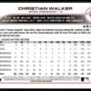 2022 Topps Holiday Arizona Diamondbacks #HW3 Christian Walker
