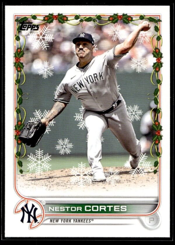 2022 Topps Holiday New York Yankees #HW164 Nestor Cortes