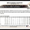 2022 Topps Holiday New York Mets #HW53 Brandon Nimmo