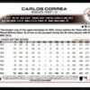 2022 Topps Holiday Minnesota Twins #HW132 Carlos Correa