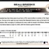 2022 Topps Holiday Detroit Tigers #HW104 Beau Brieske RC Rookie