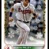 2022 Topps Holiday Atlanta Braves #HW146 Austin Riley