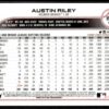 2022 Topps Holiday Atlanta Braves #HW146 Austin Riley
