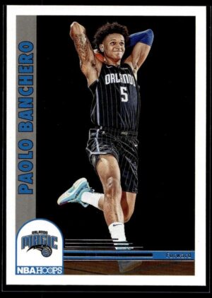 _10 2022 NBA Hoops Orlando Magic #281 Paolo Banchero RC Rookie Tribute