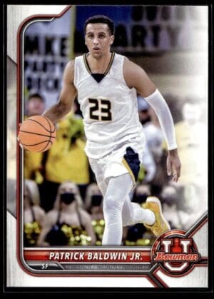 2002 Bowman University  #90 Patrick Baldwin Jr.