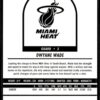 2022 NBA Hoops Miami Heat #298 Dwyane Wade Tribute Blue