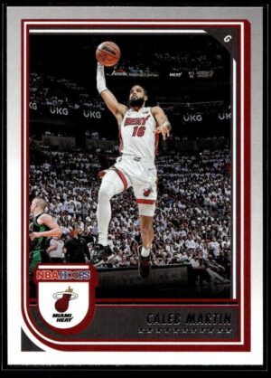 _10 2022 NBA Hoops Miami Heat #104 Caleb Martin