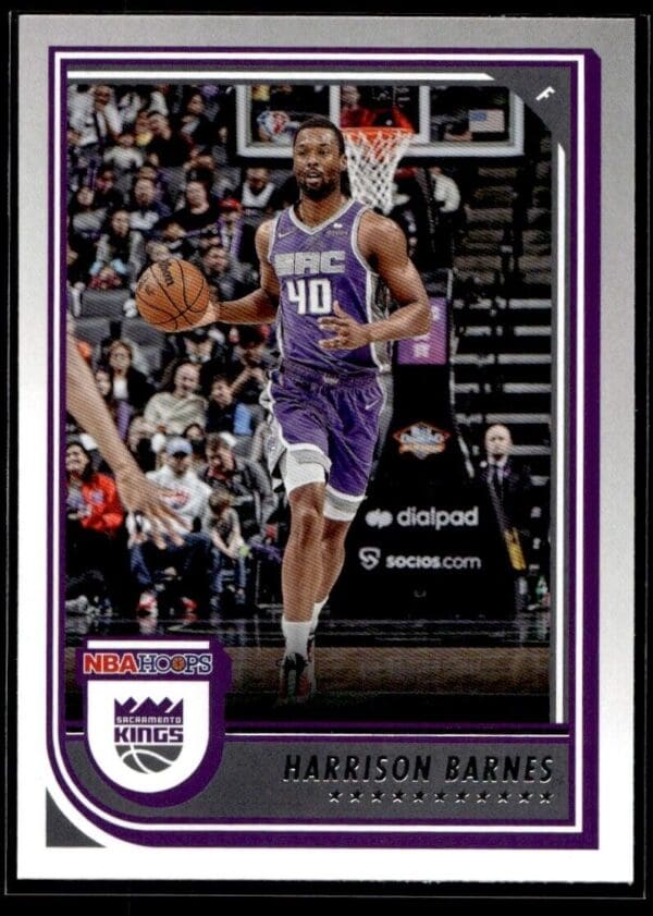 _10 2022 NBA Hoops Sacramento Kings #158 Harrison Barnes
