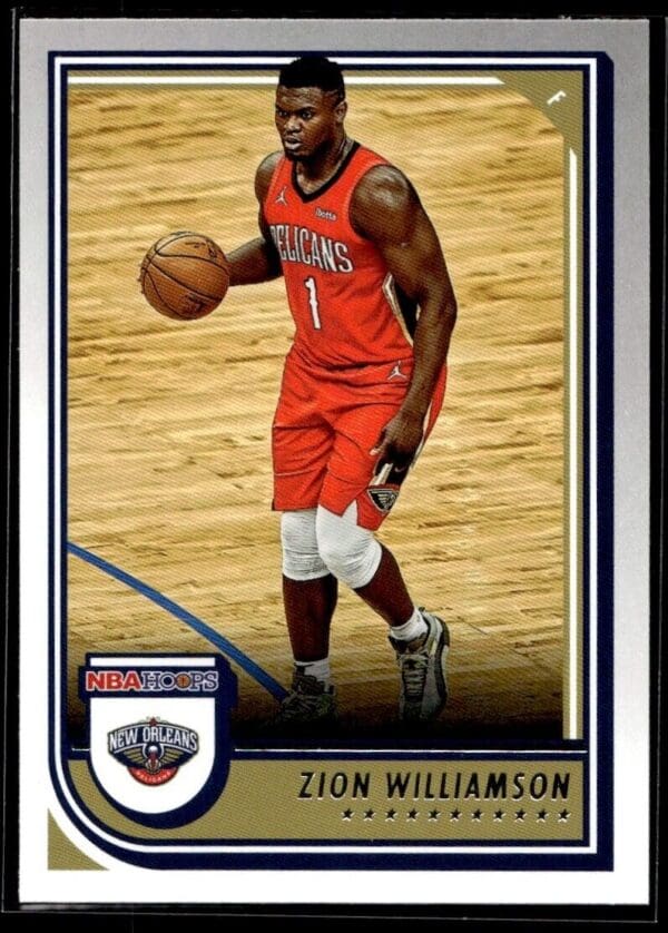 2022 NBA Hoops New Orleans Pelicans #147 Zion Williamson