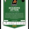 2021 Donruss Optic Phoenix Suns #9 Deandre Ayton