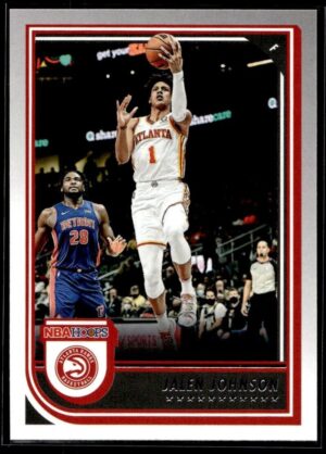 _10 2022 NBA Hoops Atlanta Hawks #86 Jalen Johnson