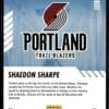 2022 Hoops Arriving Now Portland Trail Blazers #7 Shaedon Sharpe