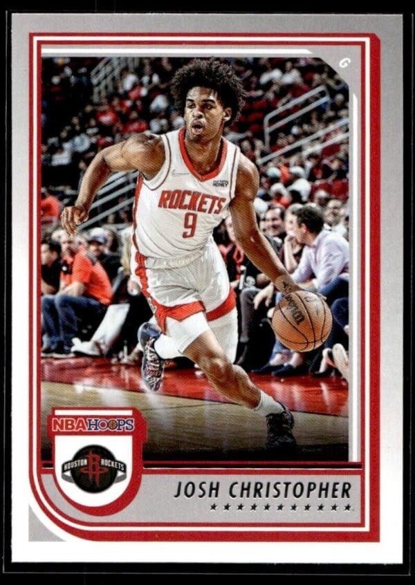 _10 2022 NBA Hoops Houston Rockets #132 Josh Christopher