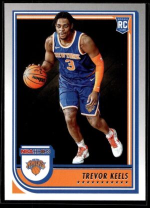 2022 NBA Hoops New York Knicks #267 Trevor Keels RC Rookie