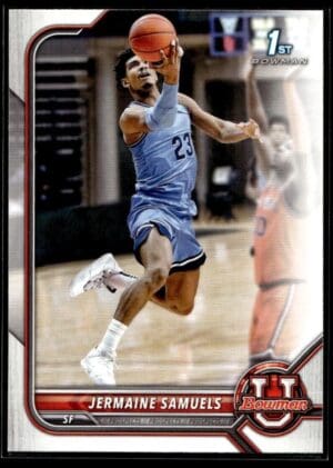 2002 Bowman University  #53 Jermaine Samuels