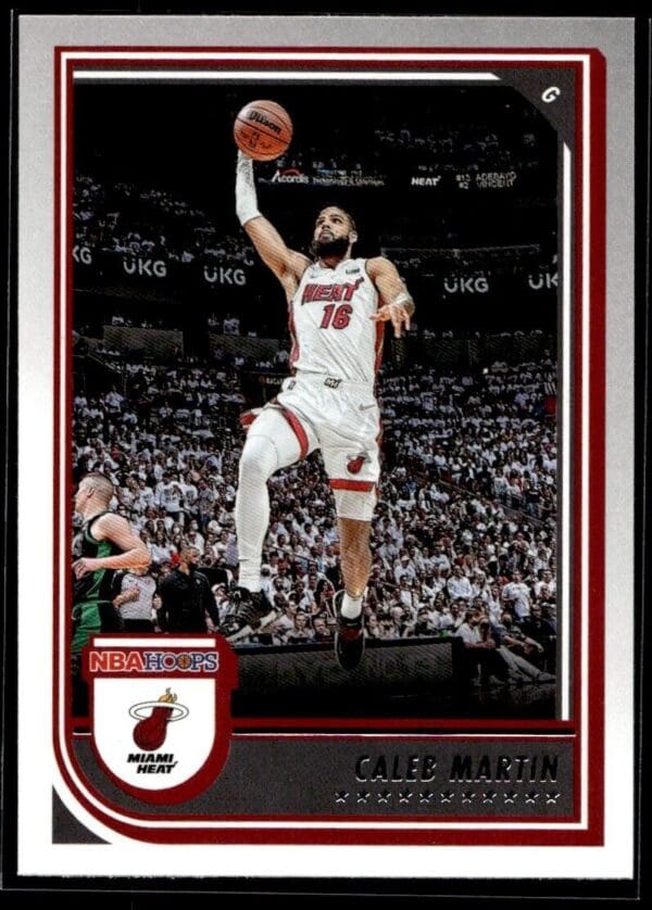 2022 NBA Hoops Miami Heat #104 Caleb Martin