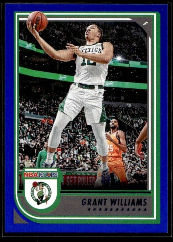2022 NBA Hoops Boston Celtics #8 Grant Williams Blue