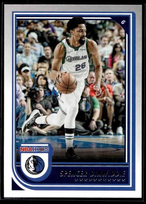 2022 NBA Hoops Dallas Mavericks #122 Spencer Dinwiddie