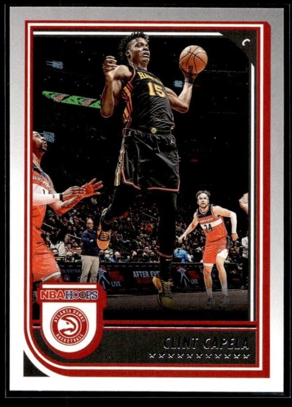 _10 2022 NBA Hoops Atlanta Hawks #85 Clint Capela