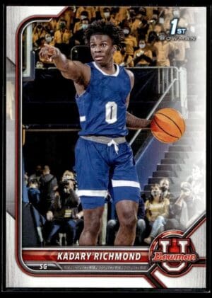 2002 Bowman University  #37 Kadaray Richmond