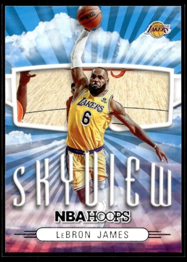 _10 2022 Hoops Skyview Los Angeles Lakers #1 LeBron James