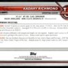 2002 Bowman University  #37 Kadaray Richmond