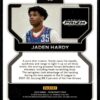 2022 Panini Prizm Draft Picks  #82 Jaden Hardy RC Rookie