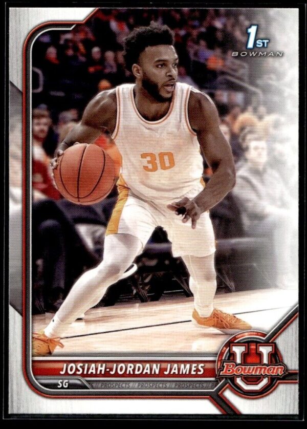 2002 Bowman University  #68 Josiah-Jordan James