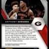 2021 Panini Prizm Draft Picks Georgia Bulldogs #65 Anthony Edwards