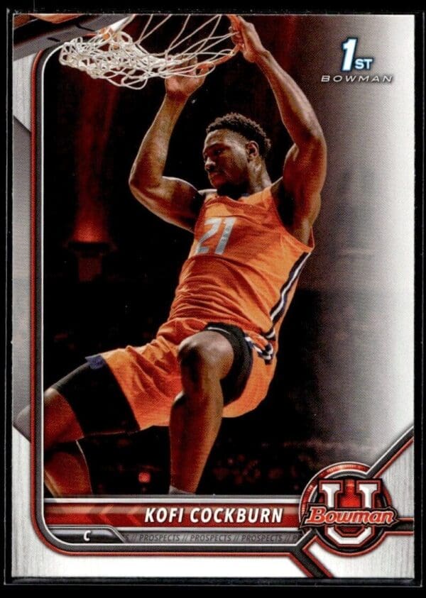 2002 Bowman University  #62 Kofi Cockburn
