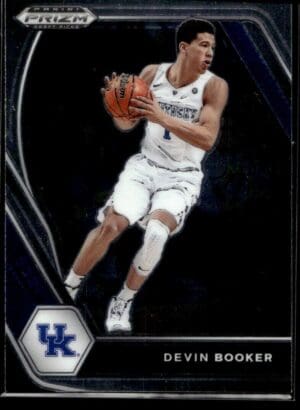 _10 2021 Panini Prizm Draft Picks Kentucky Wildcats #70 Devin Booker