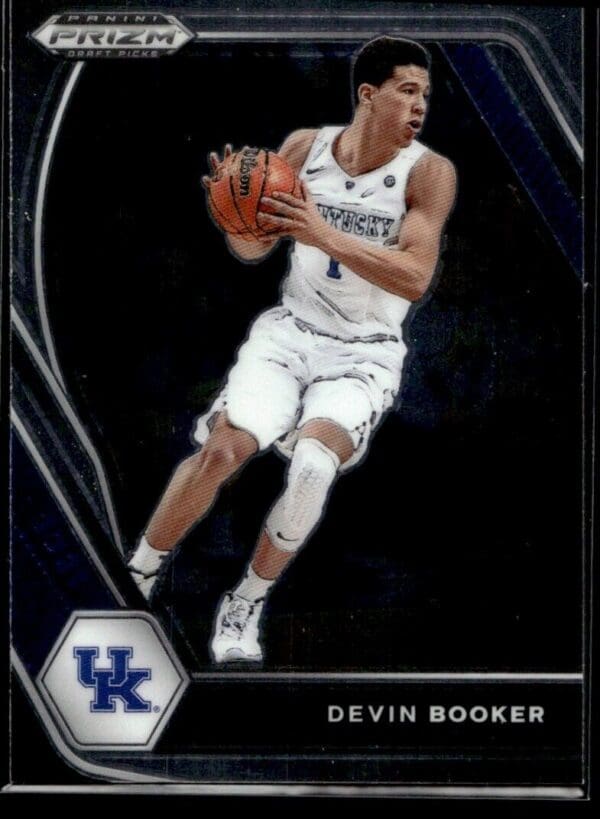 2021 Panini Prizm Draft Picks Kentucky Wildcats #70 Devin Booker