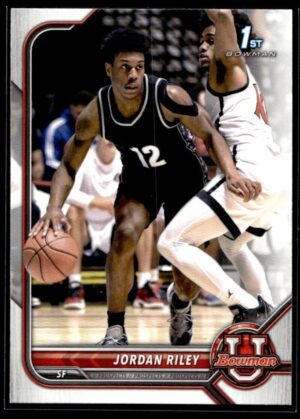 2002 Bowman University  #21 Jordan Riley