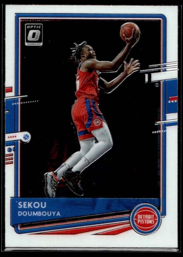 2020 Donruss Optic Detroit Pistons #19 Sekou Doumbouya